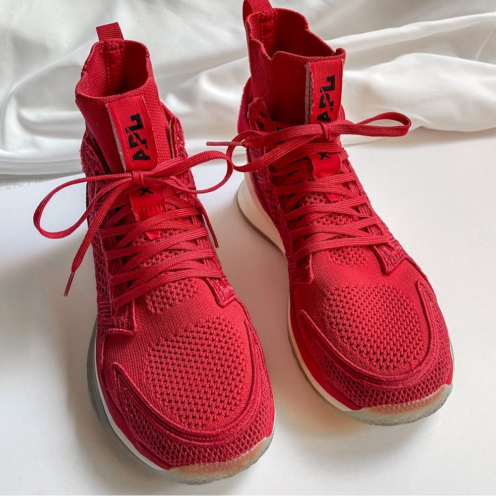 APL‎ Concept X Sneaker Red High Top Women's 7 Basketball Spring Tech Streetwear - Picture 11 of 13